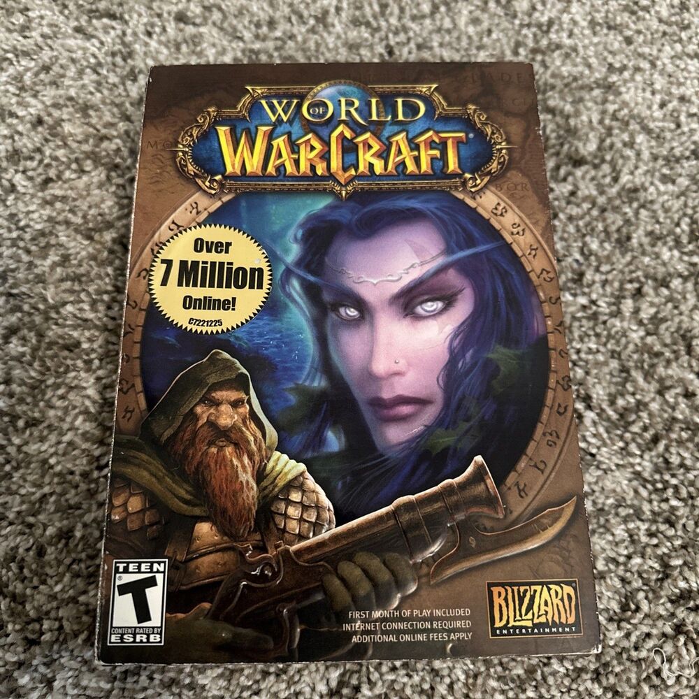 World of Warcraft (Windows PC/Mac, 2004-2007) Blizzard Sealed Brand New